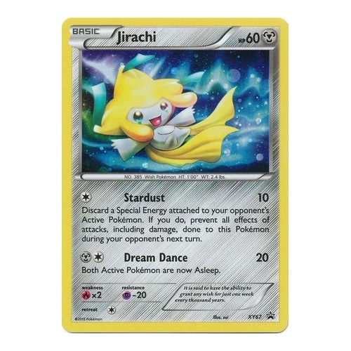 Jirachi - XY67 - Holo Rare Promo LP