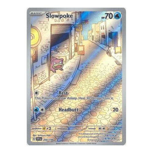 Slowpoke - 204/198 - Illustration Rare NM
