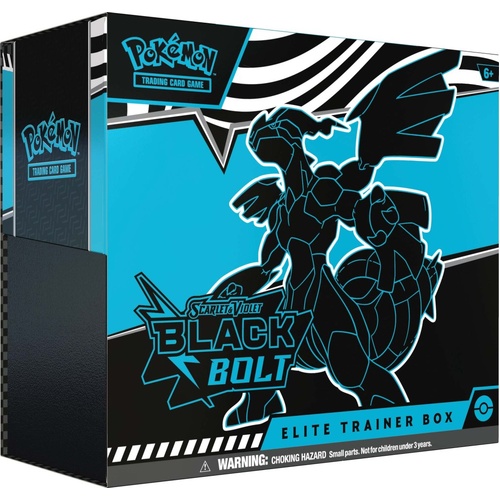Pokemon TCG Scarlet & Violet 10.5 Black Bolt Elite Trainer Box