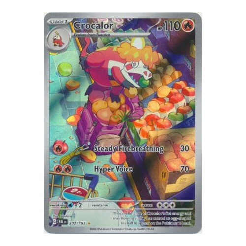 Crocalor - 202/193 - Illustration Rare NM