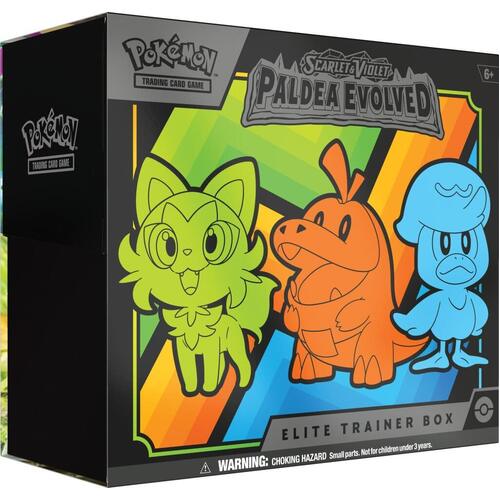 POKEMON TCG Scarlet & Violet 2 Paldea Evolved Elite Trainer Box
