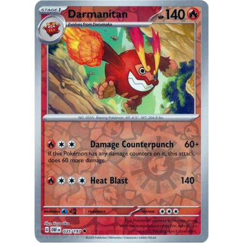 Darmanitan - 035/197 - Uncommon Reverse Holo NM