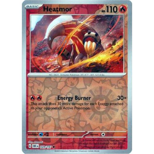 Heatmor - 039/197 - Common Reverse Holo NM