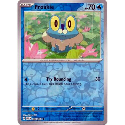 Froakie - 056/197 - Common Reverse Holo NM