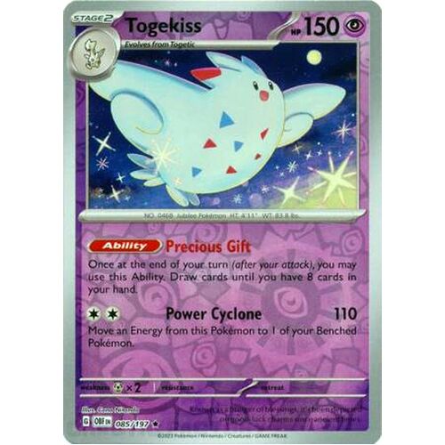 Togekiss - 085/197 - Holo Rare Reverse Holo NM