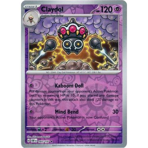 Claydol - 095/197 - Holo Rare Reverse Holo NM