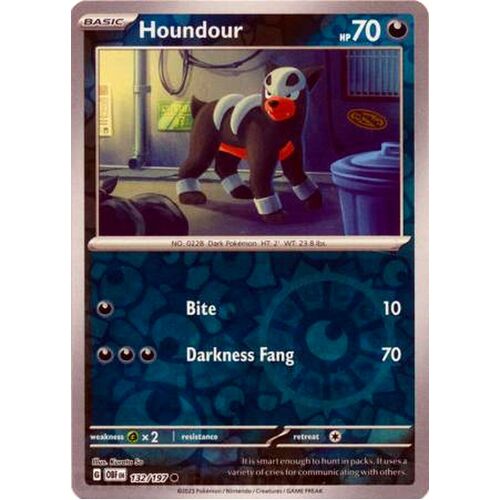 Houndour - 132/197 - Common Reverse Holo NM