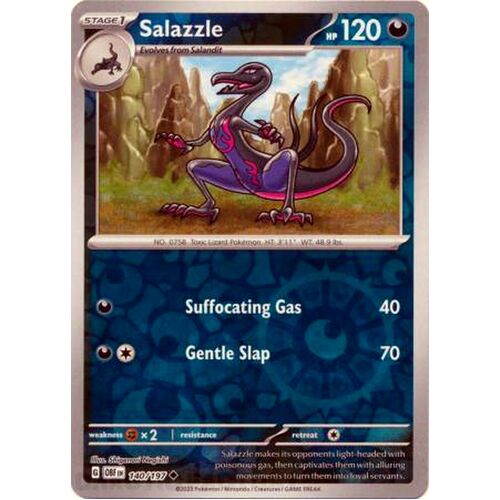 Salazzle - 140/197 - Uncommon Reverse Holo NM