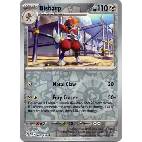 Bisharp - 149/197 - Common Reverse Holo NM