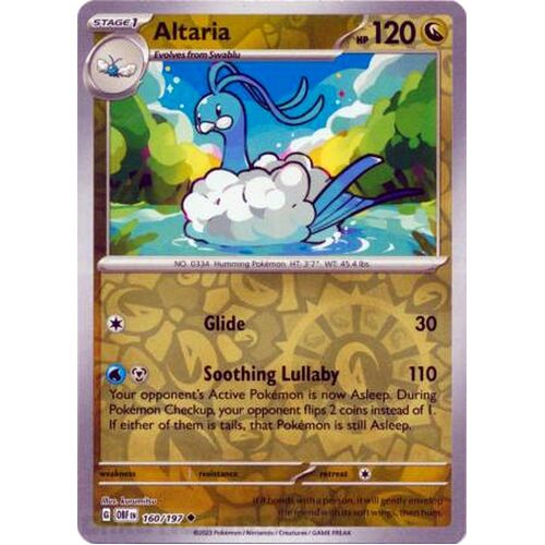 Altaria - 160/197 - Uncommon Reverse Holo NM