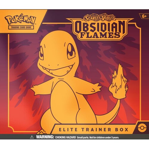 Pokemon TCG Scarlet & Violet 3 Obsidian Flames Elite Trainer Box
