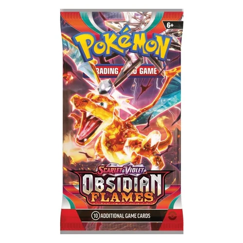 POKEMON TCG Scarlet & Violet 3 Obsidian Flames Single Booster Pack