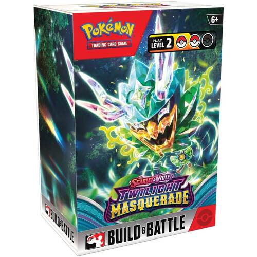 POKEMON TCG Scarlet & Violet 6 Twilight Masquerade Build & Battle Box