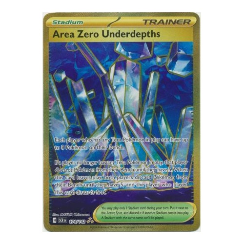 Area Zero Underdepths - 174/142 - Gold Secret Rare NM