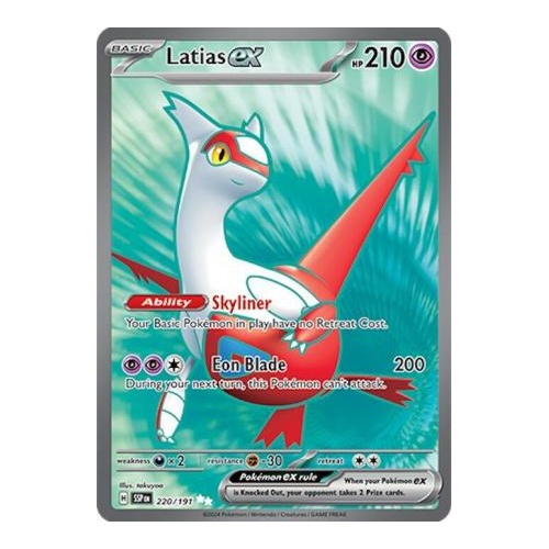 Latias ex - 220/191 - Full Art Secret Rare NM
