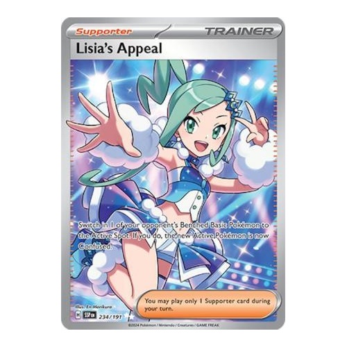 Lisia's Appeal - 234/191 - Full Art Secret Rare NM