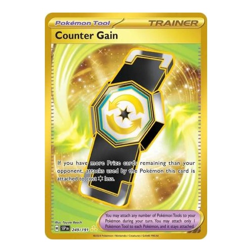 Counter Gain - 249/191 - Gold Secret Rare NM