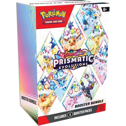 POKEMON TCG Scarlet & Violet 8.5 Prismatic Evolutions Booster Bundle