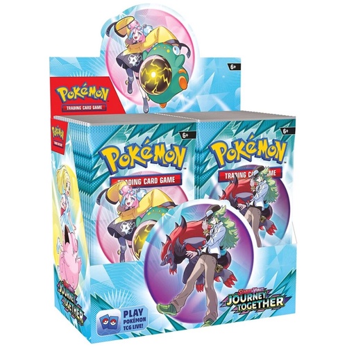 Pokemon TCG Scarlet & Violet 9 Journey Together STANDARD Booster Display Box