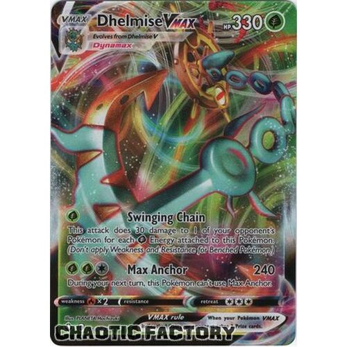 Dhelmise VMAX - 010/072 - Ultra Rare NM