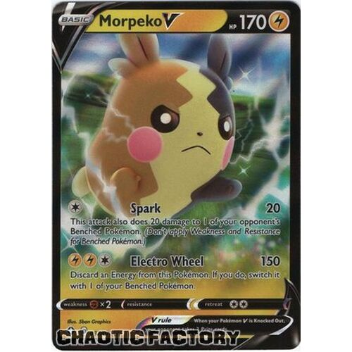 Morpeko V - 037/072 - Ultra Rare NM