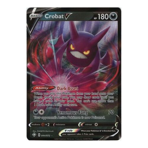 Crobat V - 44/72 - Ultra Rare NM