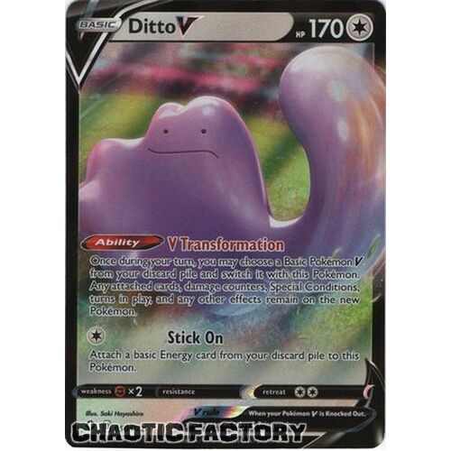 Ditto V - 050/072 - Ultra Rare NM