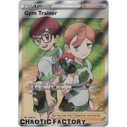 Gym Trainer - 068/072 - Full Art Ultra Rare NM