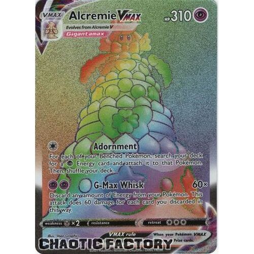 Alcremie VMAX - 073/072 - Hyper Rare NM
