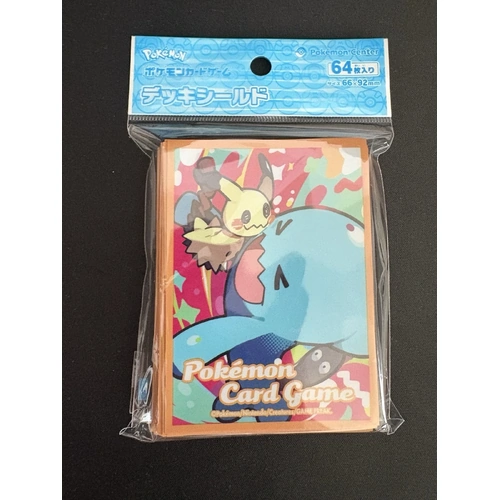 POKEMON CENTER EXCLUSIVE  Mimikyu & Wobbuffet Sleeves 64pcs SEALED
