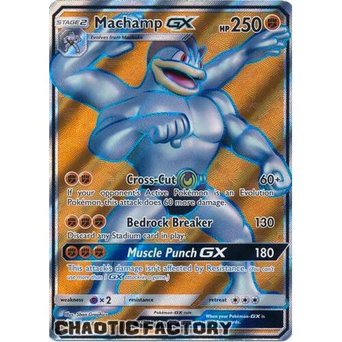 Machamp GX - 135/147 - Full Art Ultra Rare LP