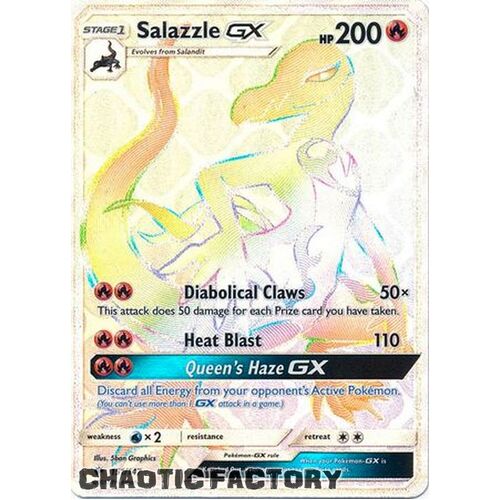 Salazzle GX - 151/147 - Hyper Rare NM