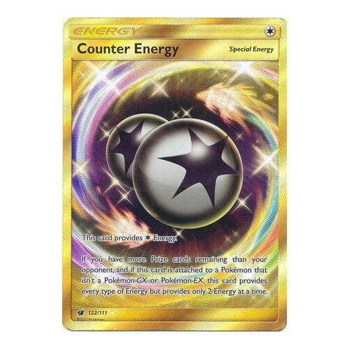 Counter Energy - 122/111 - Secret Rare NM