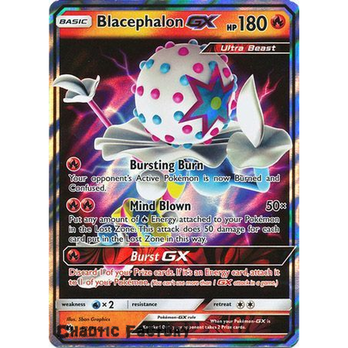Blacephalon GX - 52/214 - Ultra Rare NM
