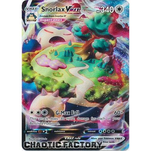 Snorlax VMAX - 142/202 - Ultra Rare NM