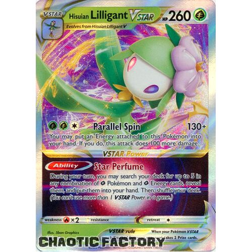 Hisuian Lilligant VSTAR - 018/189 - Ultra Rare NM