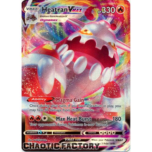 Heatran VMAX - 026/189 - Ultra Rare NM