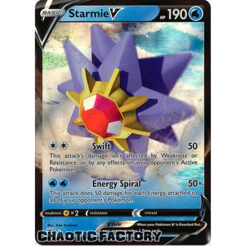 Starmie V - 030/189 - Ultra Rare NM