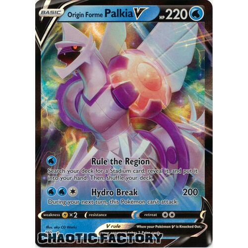 Origin Forme Palkia V - 039/189 - Ultra Rare NM