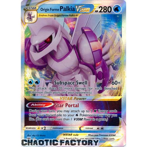 Origin Forme Palkia VSTAR - 040/189 - Ultra Rare NM