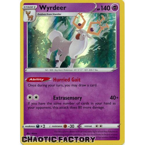 Wyrdeer - 069/189 - Holo Rare NM