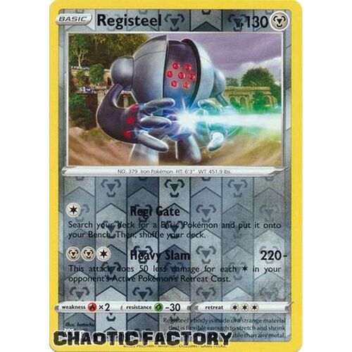 Registeel - 108/189 - Rare Reverse Holo NM