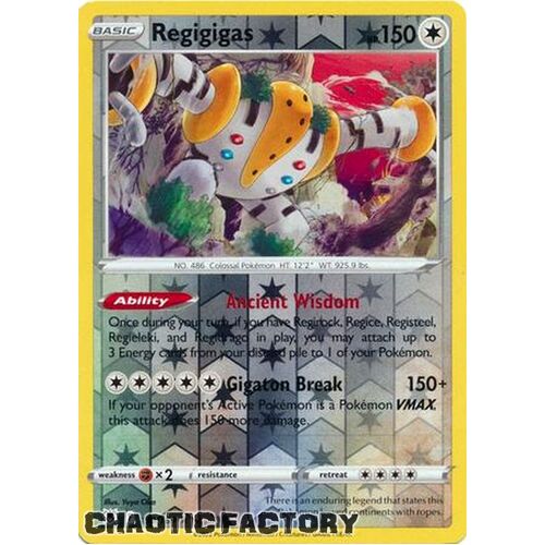 Regigigas - 130/189 - Holo Rare Reverse Holo NM