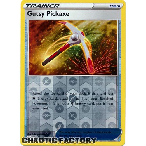 Gutsy Pickaxe - 145/189 - Uncommon Reverse Holo NM