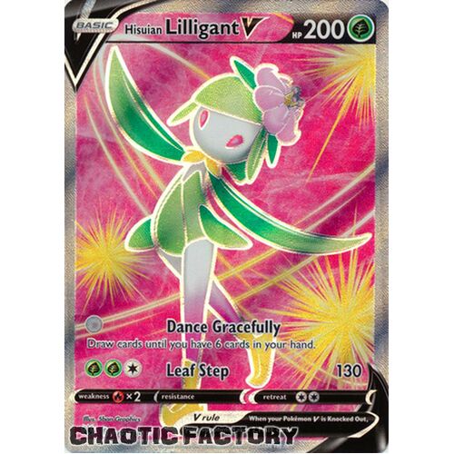 Hisuian Lilligant V - 162/189 - Full Art Ultra Rare NM