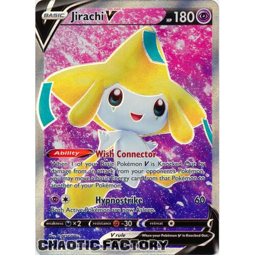Jirachi V - 170/189 - Full Art Ultra Rare NM