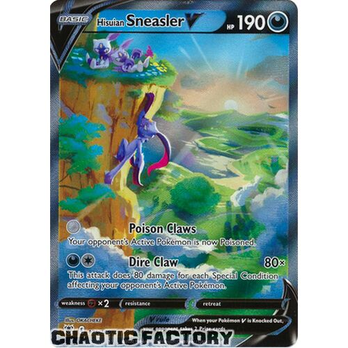 Hisuian Sneasler V - 175/189 - Alternate Art Ultra Rare NM