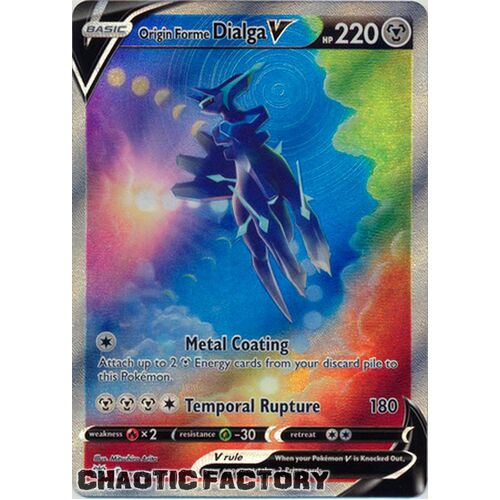 Origin Forme Dialga V - 177/189 - Alternate Art Ultra Rare NM