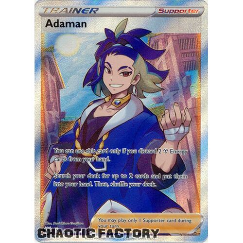 Adaman - 181/189 - Full Art Ultra Rare NM