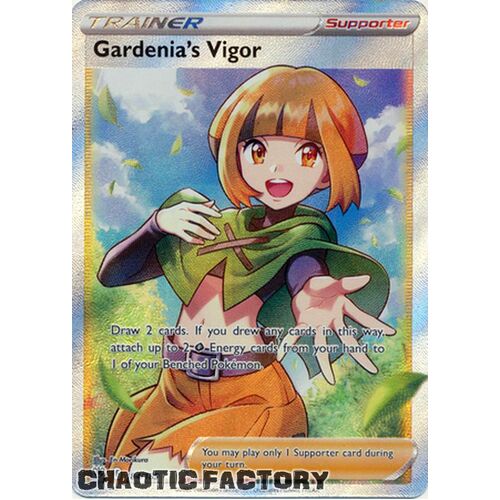 Gardenia's Vigor - 184/189 - Full Art Ultra Rare NM